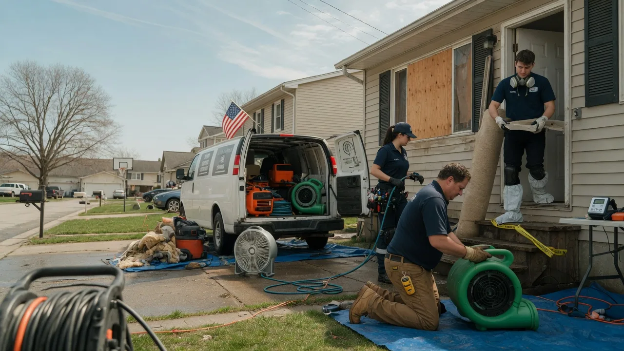 Water Damage Restoration in Adams, WI near me